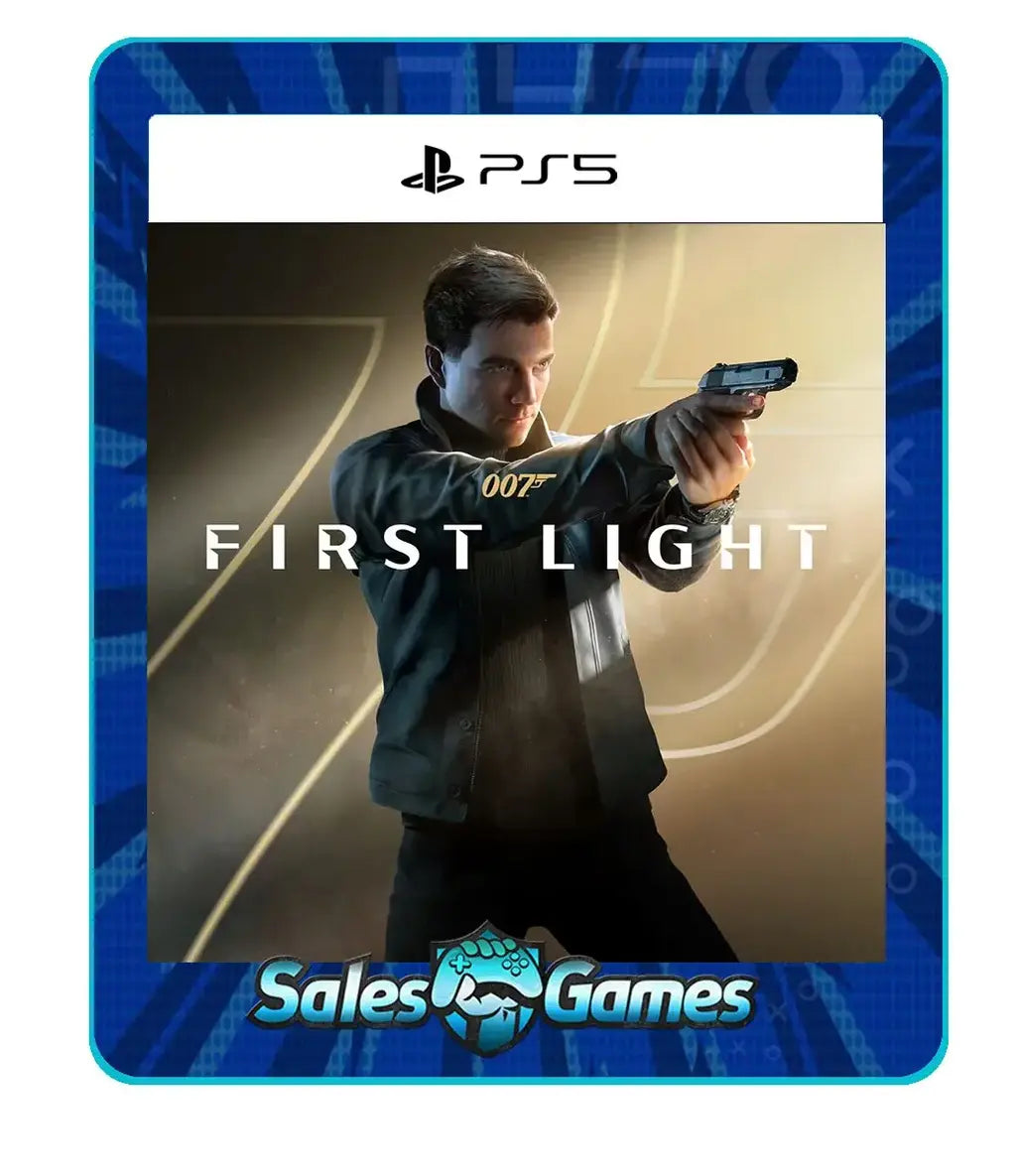 007 First Light - PS5 - Edição Padrão - Primária - Mídia Digital