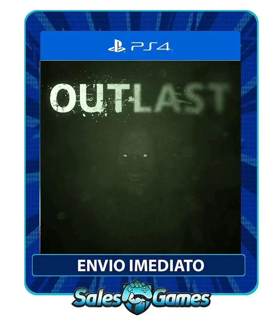 Outlast - PS4 - Edição Padrão - Primária - Mídia Digital.