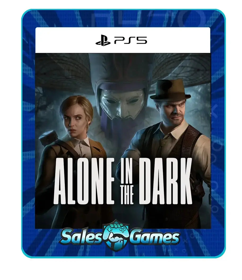 Alone in the Dark - PS5 - Edição Padrão - Primária - Mídia Digital.