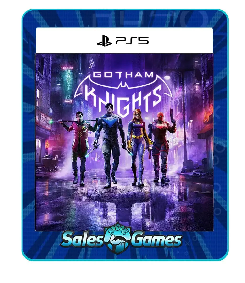 Gotham Knights - PS5 - Edição Padrão - Primária - Mídia Digital