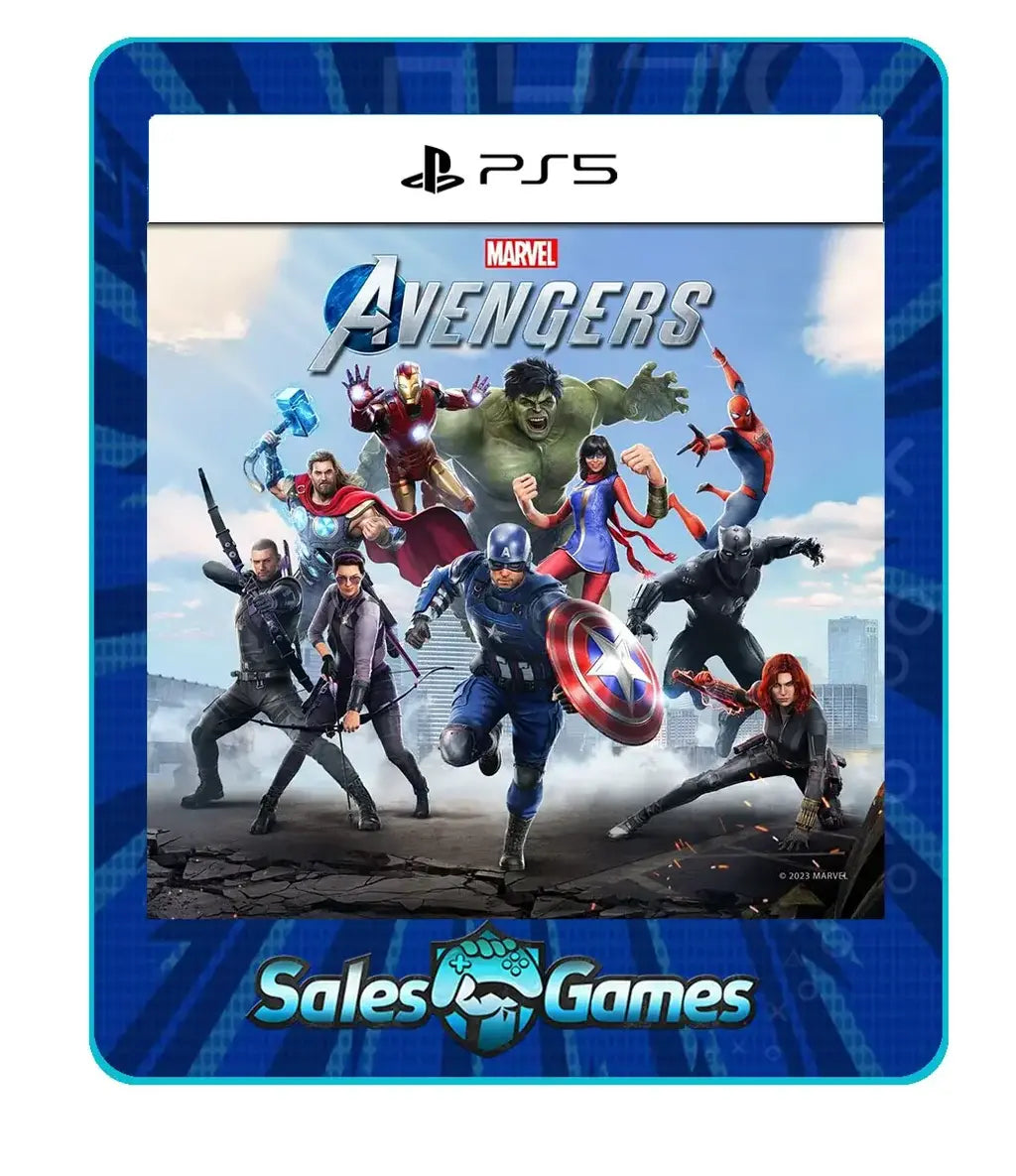 Marvel's Avengers - PS5 - Edição Padrão - Primária - Mídia Digital.