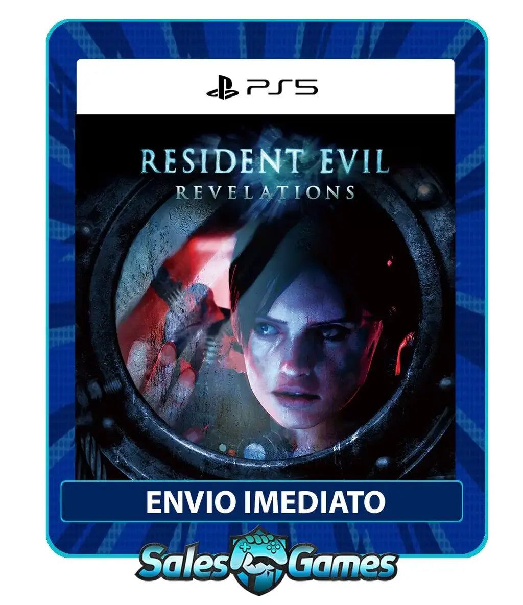 RESIDENT EVIL REVELATIONS - PS5 - Edição Padrão - Primária - Mídia Digital.