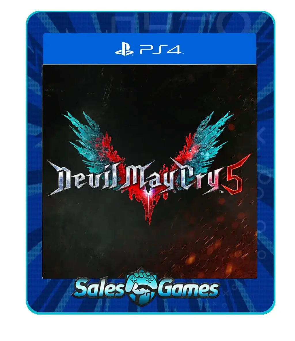 Devil May Cry 5 - PS4 - Edição Padrão - Primária - Mídia Digital