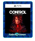 Control Ultimate Edition - Remastered - PS5 - Edição Padrão - Primária - Mídia Digital.