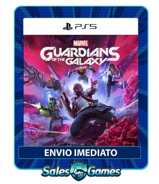 Guardiões da Galáxia da Marvel - PS5 - Edição Padrão - Primária - Mídia Digital.