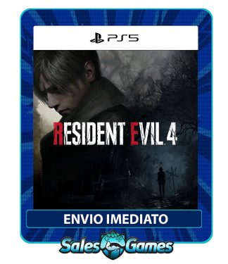 Resident Evil 4 - PS5 - Edição Padrão - Primária - Mídia Digital