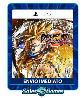 DRAGON BALL FIGHTERZ - PS5 - Edição Padrão - Primária - Mídia Digital.