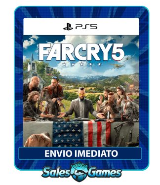 Far Cry 5 - PS5 - Edição Padrão - Primária - Mídia Digital.