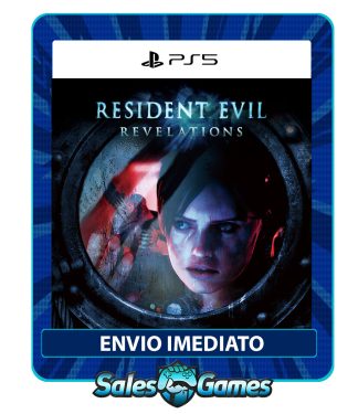 RESIDENT EVIL REVELATIONS - PS5 - Edição Padrão - Primária - Mídia Digital.
