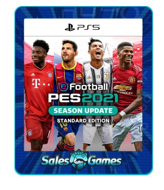 Pes 21 - PS5 - Edição Padrão - Primária - Mídia Digital.