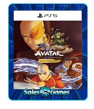 Avatar The Last Airbender: Quest for Balance - PS5 - Edição Padrão - Primária - Mídia Digital.