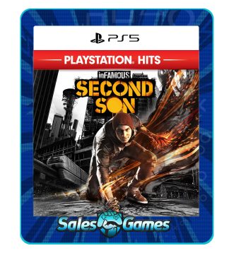 inFAMOUS Second Son - PS5 - Edição Padrão - Primária - Mídia Digital