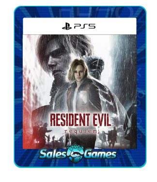 Resident Evil Requiem - PS5 - Edição Padrão - Primária - Mídia Digital.