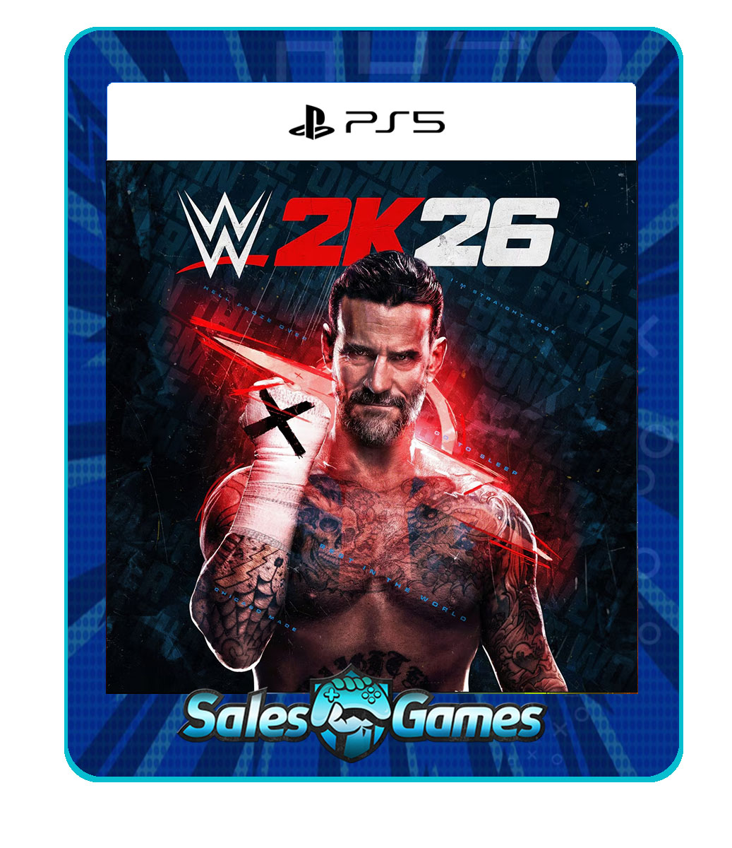 WWE 2K26 - PS5 - Edição Padrão - Primária - Mídia Digital
