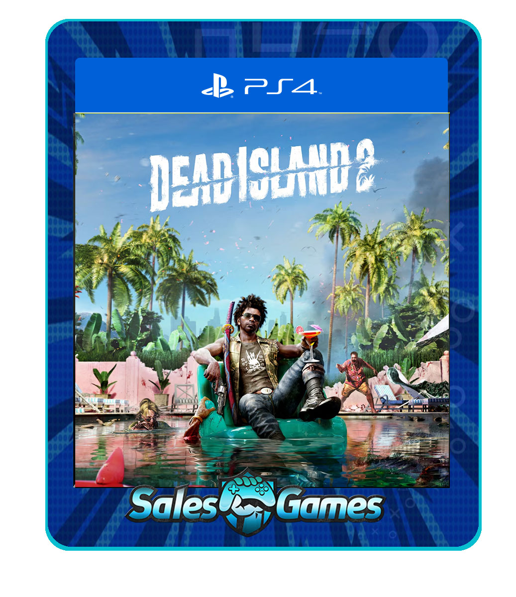 Dead Island 2 - PS4 - Edição Padrão - Primária - Mídia Digital.