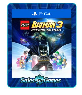 LEGO® Batman 3: Além de Gotham Além de Gotham - PS4 - Edição Padrão - Primária - Mídia Digital