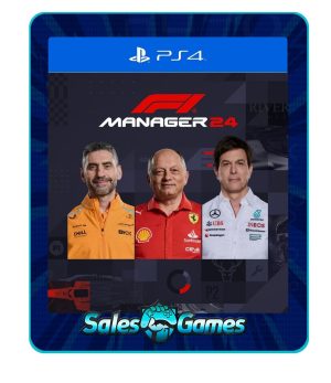 F1 Manager 2024 - PS4 - Edição Padrão - Primária - Mídia Digital