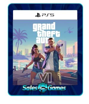 Grand Theft Auto VI ( GTA VI )- PS5 - Edição Padrão - Primária - Mídia Digital