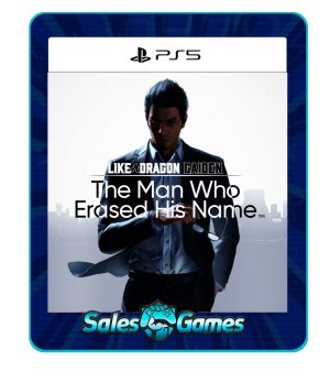 Like a Dragon Gaiden: The Man Who Erased His Name - PS5 - Edição Padrão - Primária - Mídia Digital