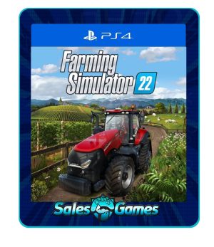 Farming Simulator 22 - PS4 - Edição Padrão - Primária - Mídia Digital