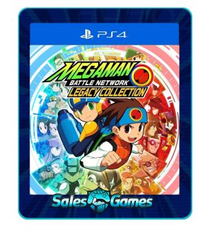 Mega Man Battle Network Legacy Collection - PS4 - Edição Padrão - Primária - Mídia Digital