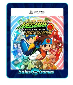 Mega Man Battle Network Legacy Collection - PS5 - Edição Padrão - Primária - Mídia Digital