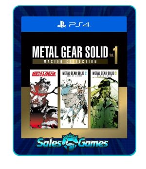 METAL GEAR SOLID: MASTER COLLECTION Vol.1 - PS4 - Edição Padrão - Primária - Mídia Digital