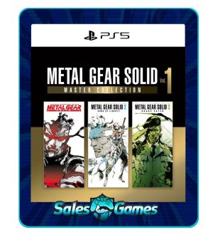 METAL GEAR SOLID: MASTER COLLECTION Vol.1 - PS5 - Edição Padrão - Primária - Mídia Digital