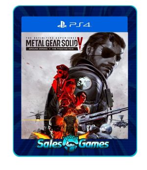 METAL GEAR SOLID V: THE DEFINITIVE EXPERIENCE - PS4 - Edição Padrão - Primária - Mídia Digital