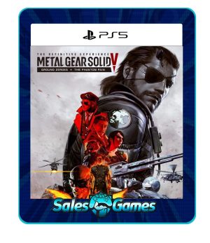 METAL GEAR SOLID V: THE DEFINITIVE EXPERIENCE - PS5 - Edição Padrão - Primária - Mídia Digital