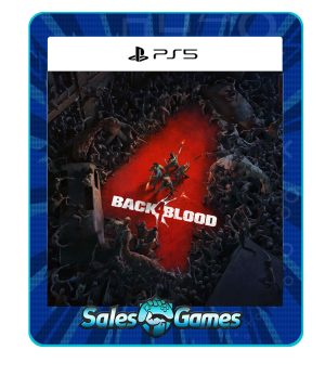 Back 4 Blood - PS5 - Edição Padrão - Primária - Mídia Digital