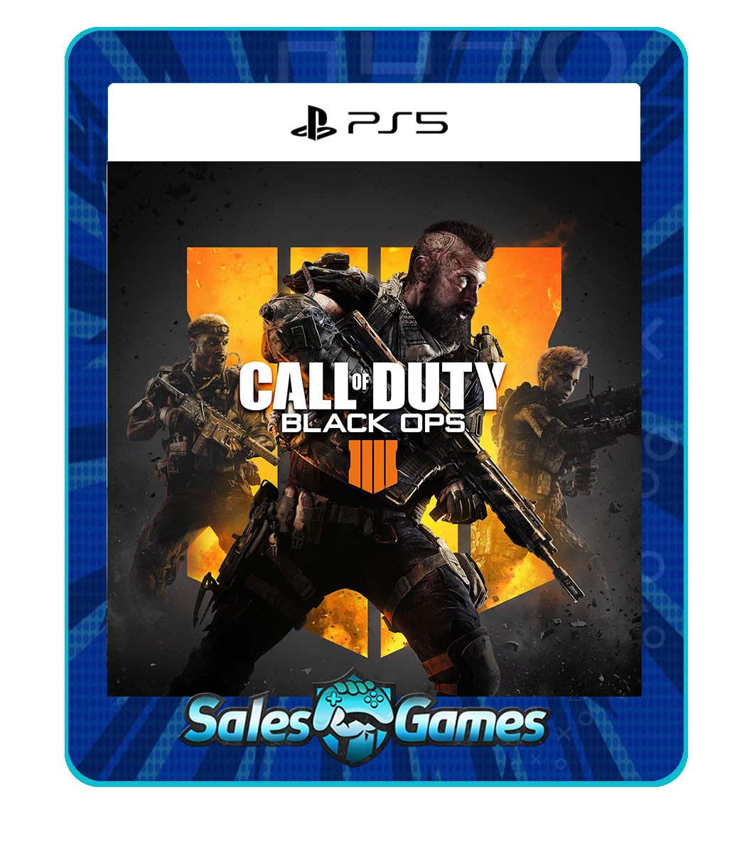 Call of Duty: Black Ops 4 - PS5 - Edição Padrão - Primária - Mídia Digital