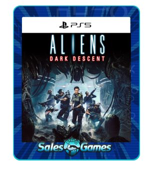 Aliens: Dark Descent - PS5 - Edição Padrão - Primária - Mídia Digital