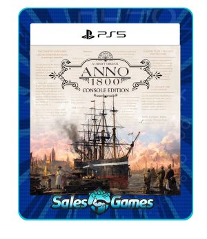 Anno 1800 - PS5 - Edição Padrão - Primária - Mídia Digital