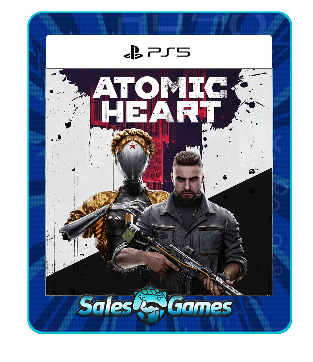Atomic Heart - PS5 - Edição Padrão - Primária - Mídia Digital
