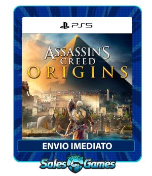 Assassins Creed® Origins - PS5 - Edição Padrão - Primária - Mídia Digital