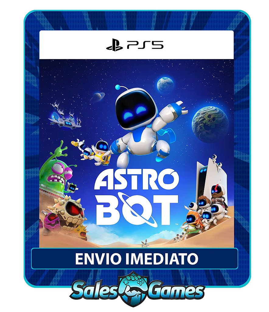 Astro BOT - PS5 - Edição Padrão - Primária - Mídia Digital