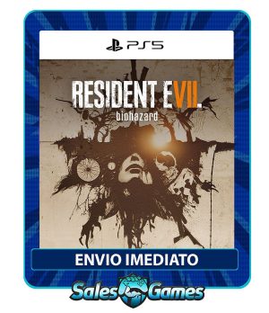 Resident Evil 7 biohazard - PS5 - Edição Padrão - Primária - Mídia Digital
