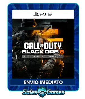 Call of Duty: Black Ops 6 - PS5 - Edição Padrão - Primária - Mídia Digital