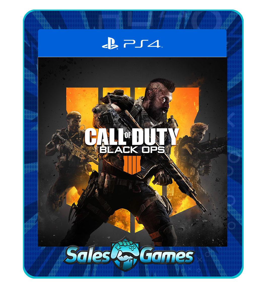 Call of Duty: Black Ops 4 - PS4 - Edição Padrão - Primária - Mídia Digital