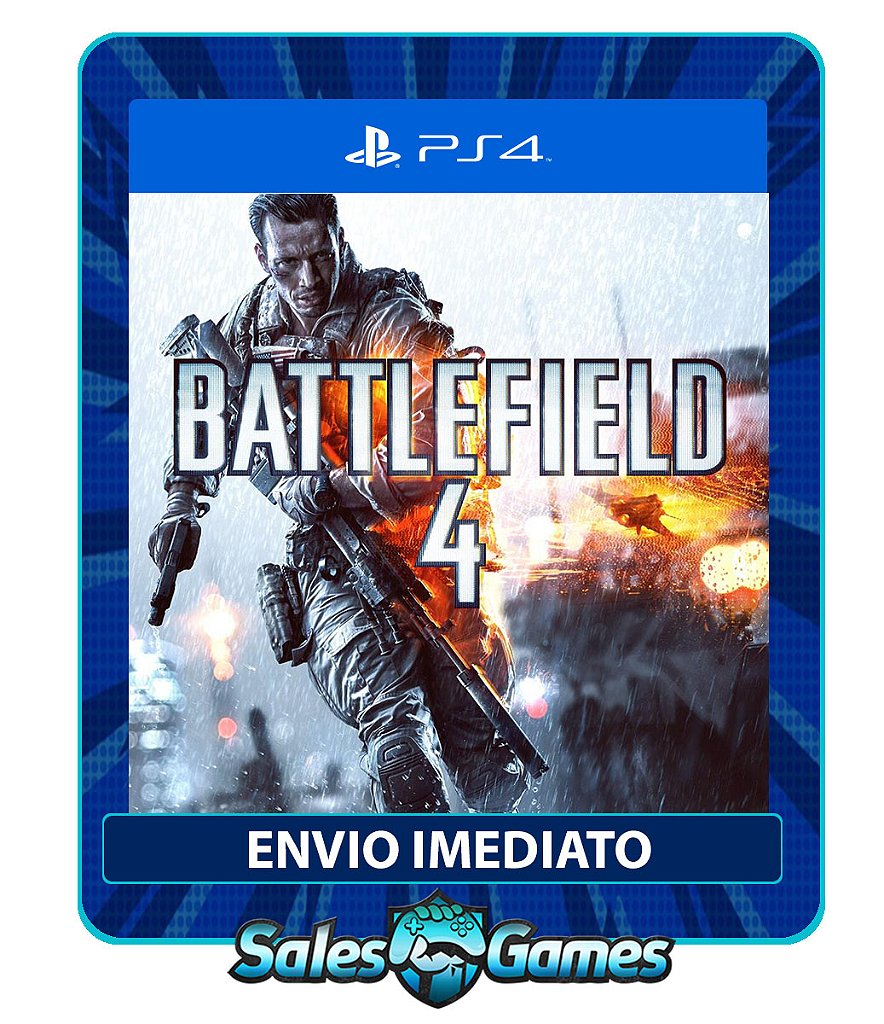 Battlefield 4 - PS4 - Edição Padrão - Primária - Mídia Digital
