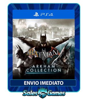 Batman: Arkham Collection - PS4 - Edição Padrão - Primária - Mídia Digital