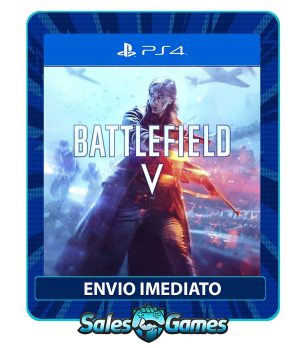Battlefield V - PS4 - Edição Padrão - Primária - Mídia Digital