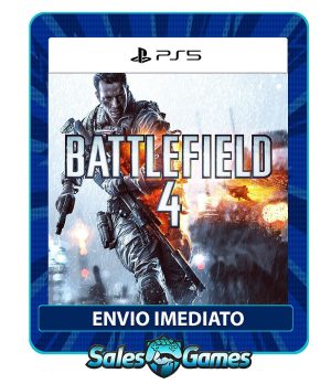 Battlefield 4 - PS5 - Edição Padrão - Primária - Mídia Digital