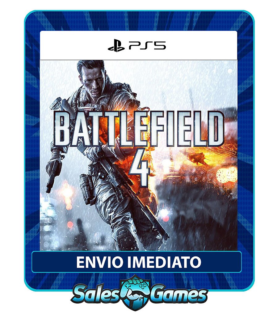 Battlefield 4 - PS5 - Edição Padrão - Primária - Mídia Digital