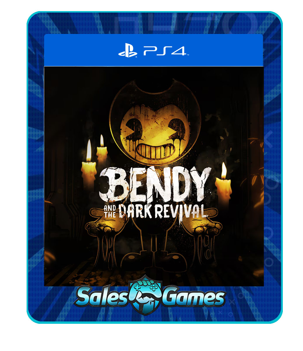 Bendy and the Dark Revival - PS4 - Edição Padrão - Primária - Mídia Digital