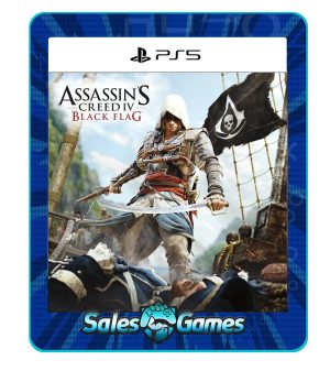 Assassin’s Creed IV Black Flag - PS5 - Edição Padrão - Primária - Mídia Digital