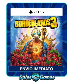 Borderlands 3 - PS5 - Edição Padrão - Primária - Mídia Digital
