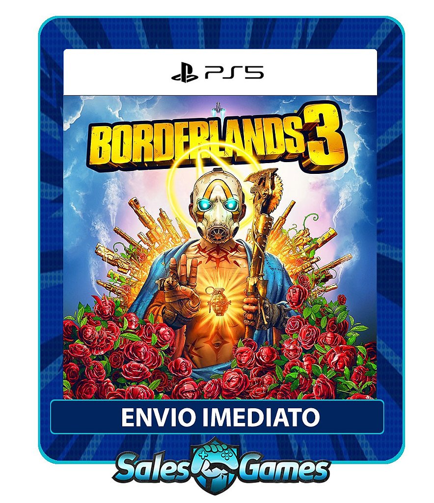 Borderlands 3 - PS5 - Edição Padrão - Primária - Mídia Digital