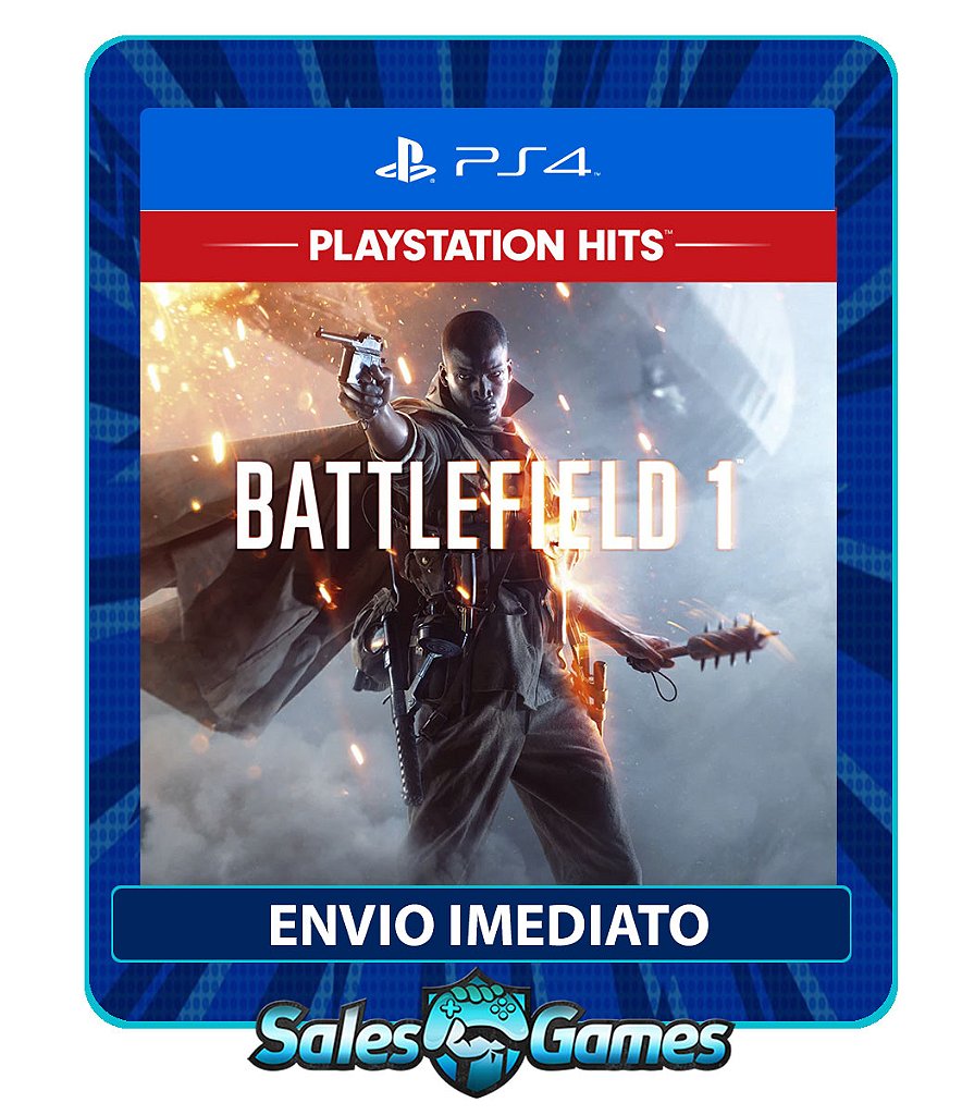 Battlefield 1 - PS4 - Edição Padrão - Primária - Mídia Digital